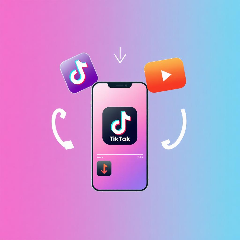 Download TikTok, Instagram and YouTube videos on a smartphone